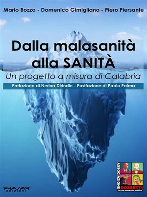 cover image of Dalla malasanità alla sanità